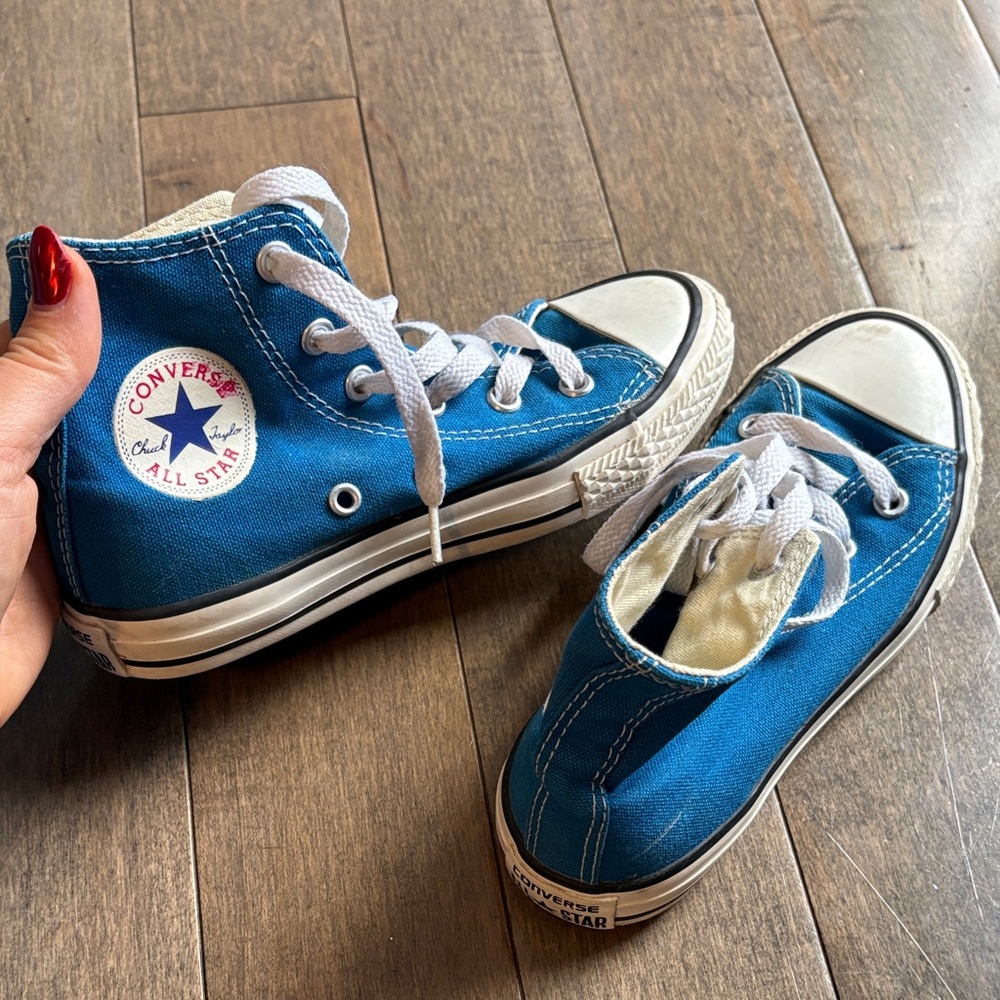 Converse Kids Classic Blue Sneakers